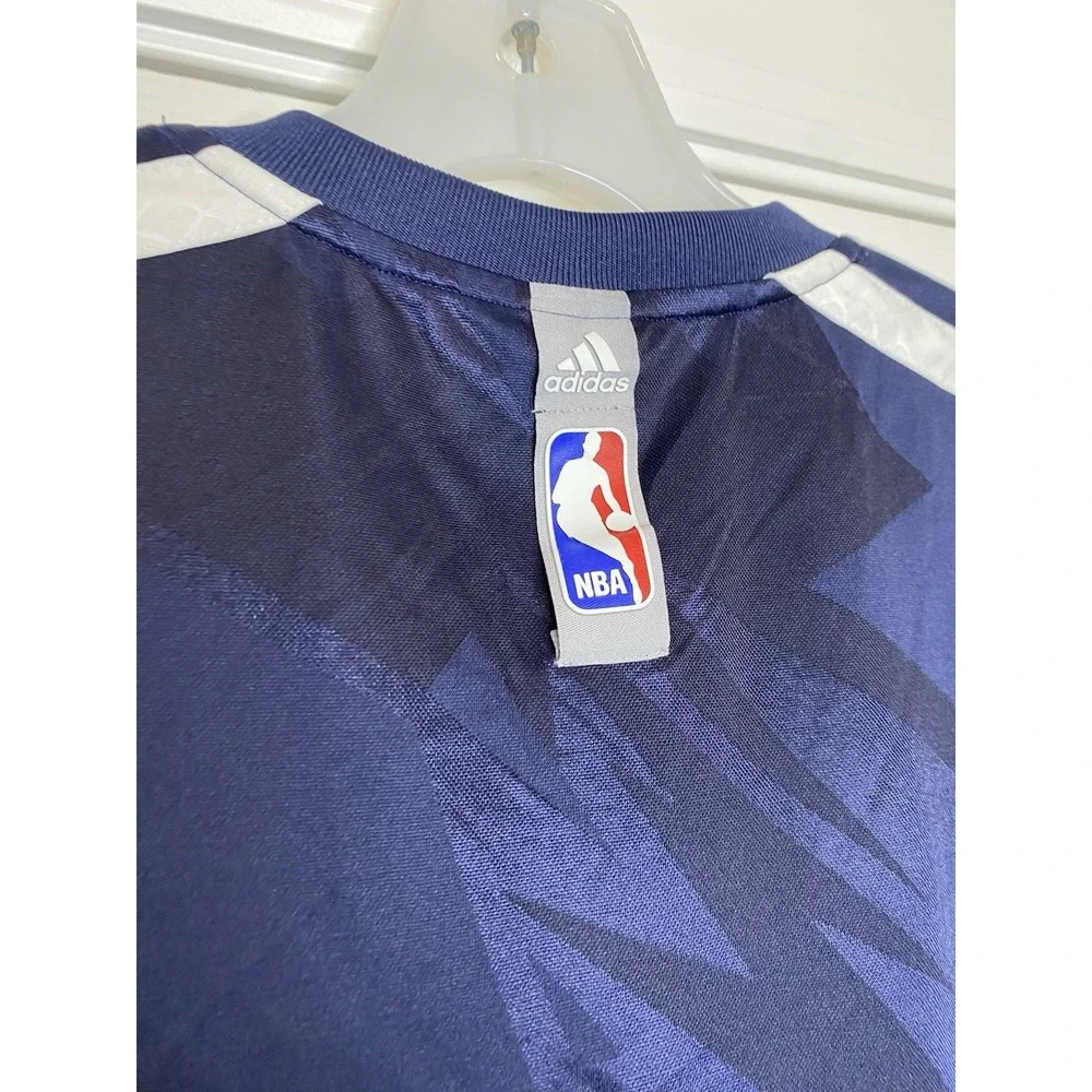 Adidas Men's NBA All Star Nola 2014 Pullover Jersey Shirt Blue Size Large *Read*